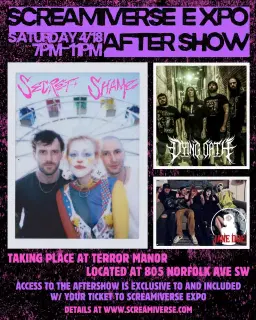 Screamiverse Expo After Show - Secret Shame, Dying Oath, & Jane Doe