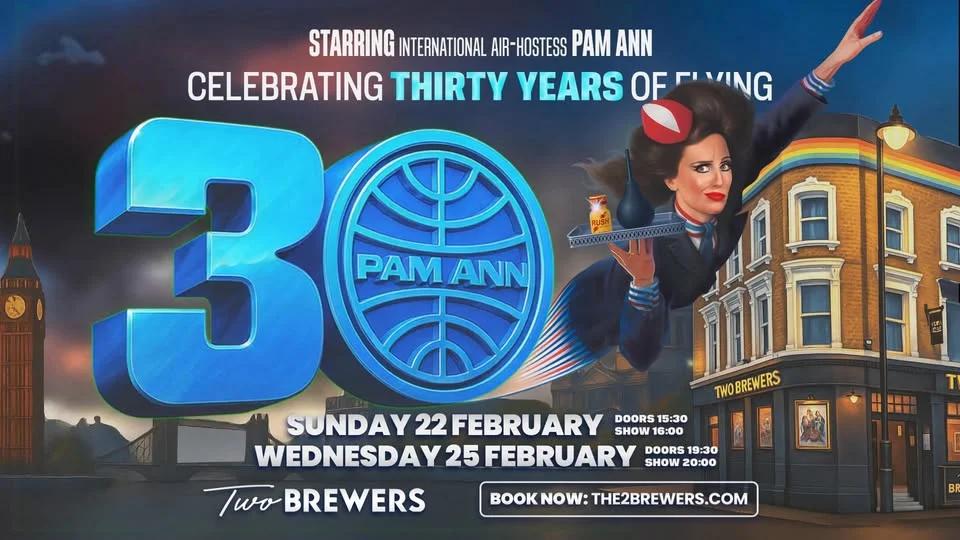 💄 PAM ANN: 30 YEARS OF FLYING ✈️