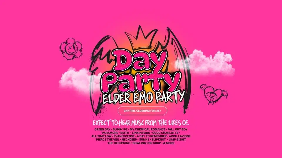 Elder Emo Day Party in Derby!