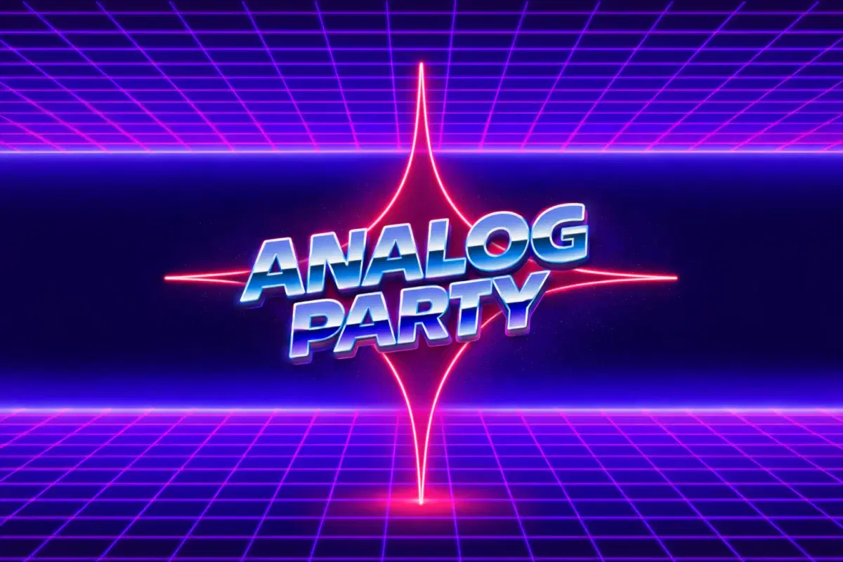 Analog Party: A Phone-Free Social Series