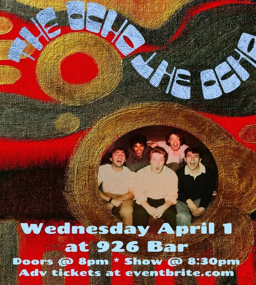 The Ocho w/ bands tba at 926 Bar - Wed April 1