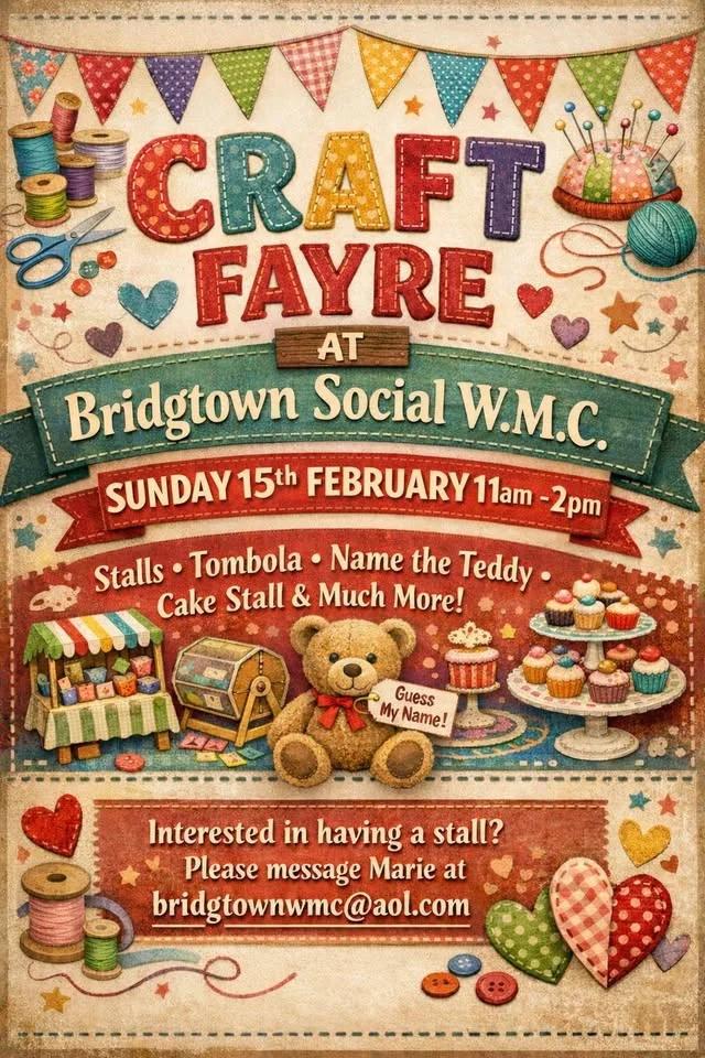 CRAFT FAYRE at BRIDGTOWN SOCIAL
