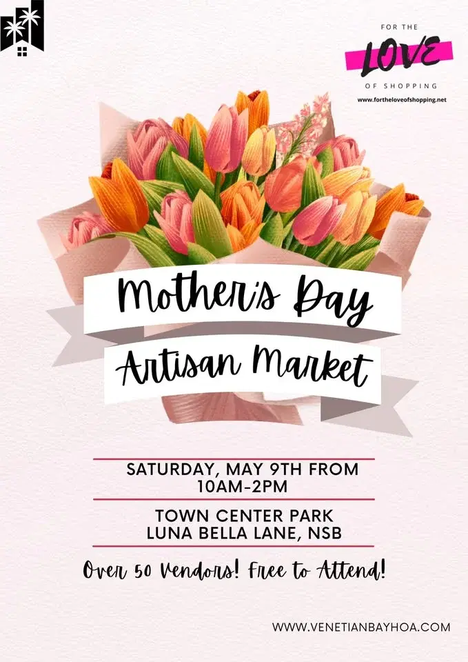 Mother's Day Artisan Market at Venetian Bay
