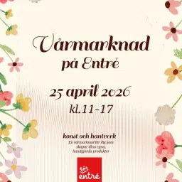 Vårmarknad på Entré