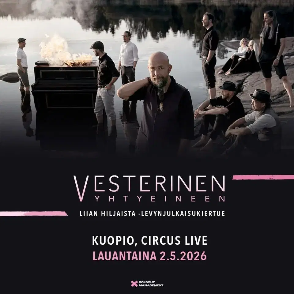 Vesterinen Yhtyeineen / Kuopio, Circus Live
