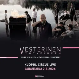 Vesterinen Yhtyeineen / Kuopio, Circus Live