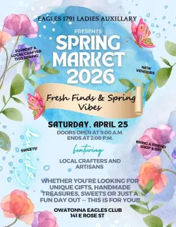 Spring Market 2026 - Owatonna Eagles