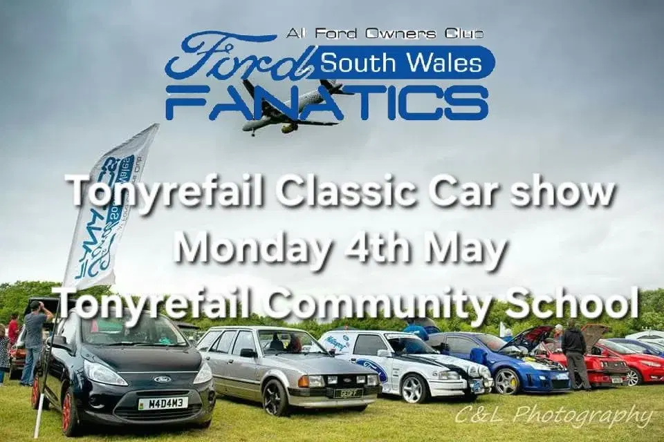 Ford Fanatics South Wales @ Tonyrefail classic car show