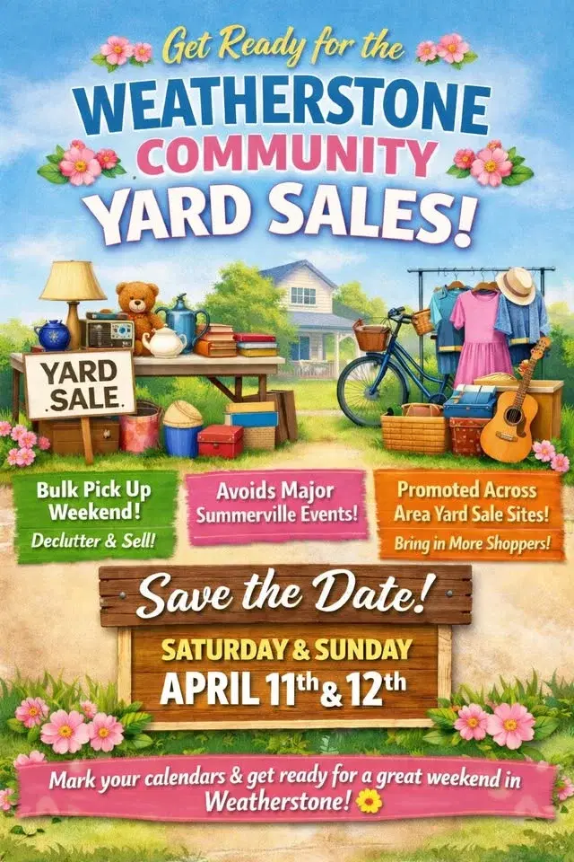 Spring Community Yard Sales