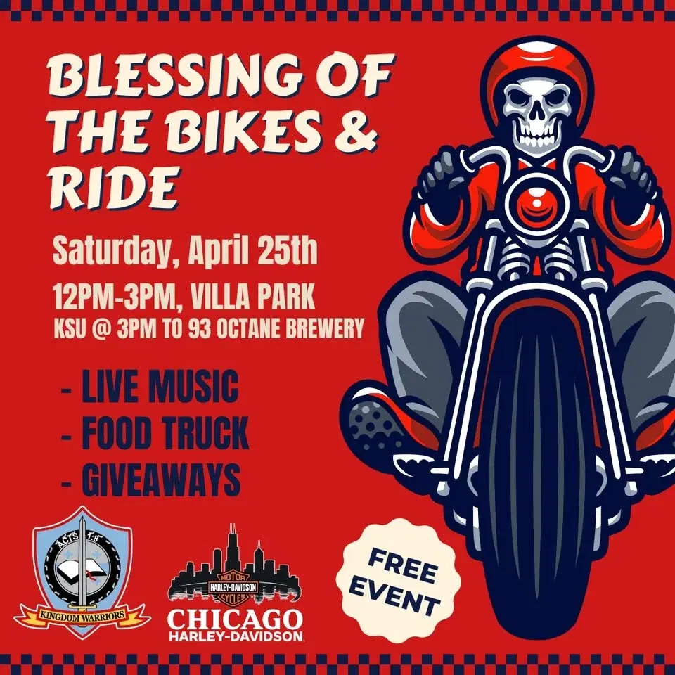 Blessing of the Bikes + Ride @ Chicago Harley