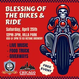 Blessing of the Bikes + Ride @ Chicago Harley