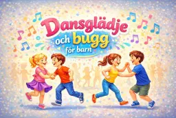 Dansglädje & Bugg för barn 4-6 år (Ojämna veckor)