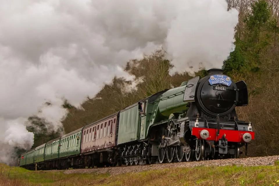 Day Out With Flying Scotsman - from Ropley
