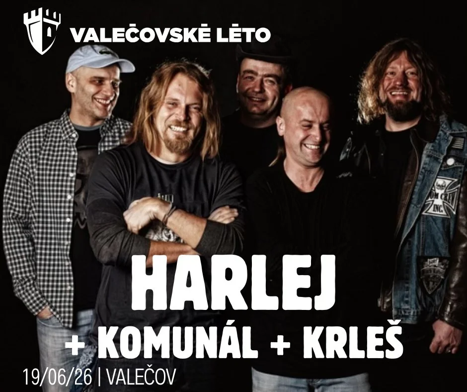 HARLEJ + KOMUNAL + KRLEŠ / VALEČOV / 19.6.2026