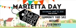 Marietta Day Community Yard Sale and Street Fair 2026