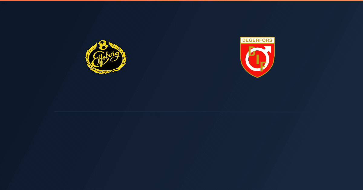 Elfsborg vs Degerfors