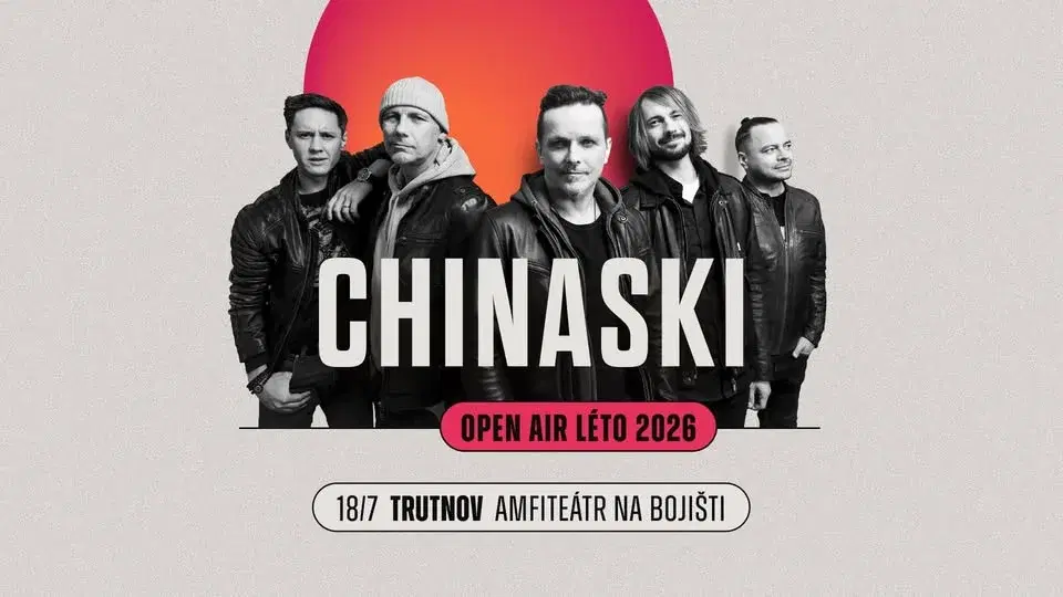 CHINASKI Open Air léto 2026 | Trutnov