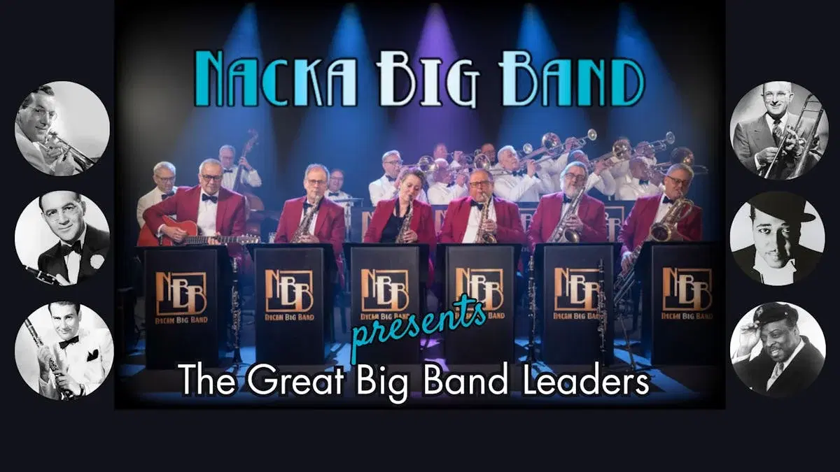Nacka Big Band hyllar de stora orkesterledarna