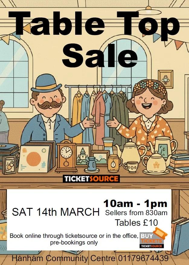 Table Top Sale