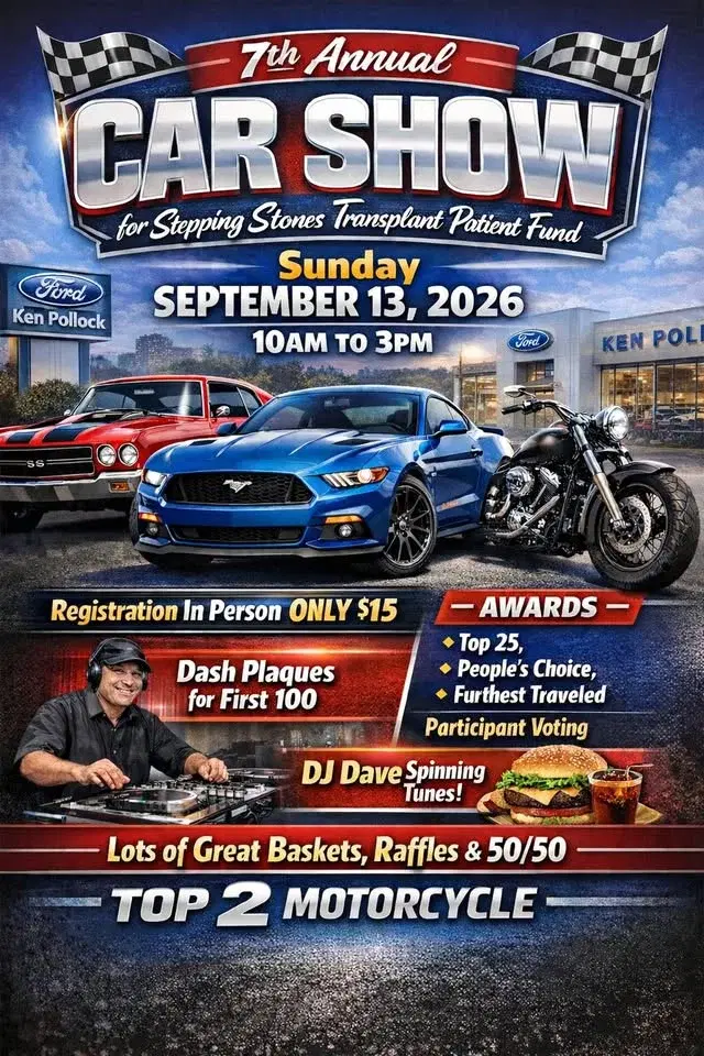 Stepping Stones 7 Annual Car Truck and Bike Show