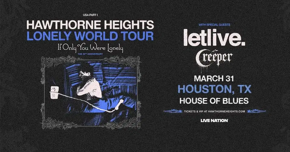 Hawthorne Heights - 20th anniversary of If Only You Were Lonely