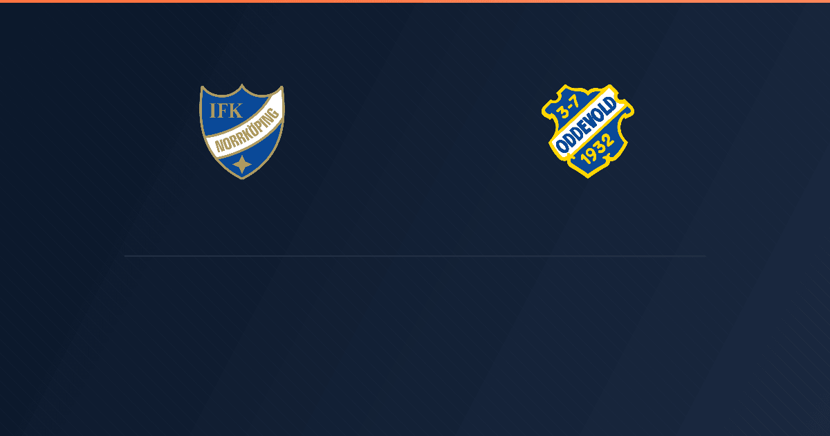 Norrköping vs Oddevold