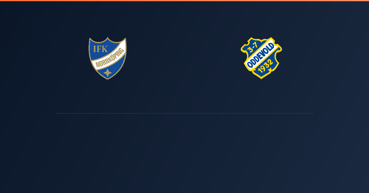 Norrköping vs Oddevold