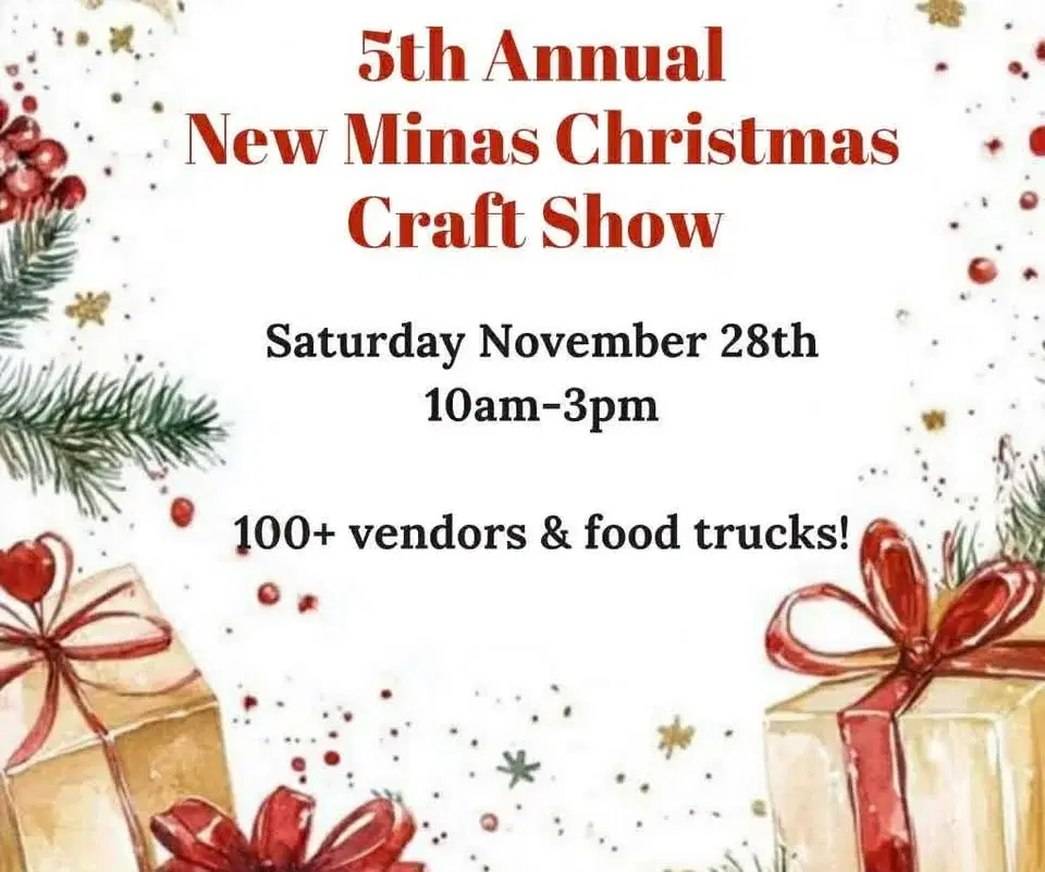 5th Annual New Minas Christmas Craft Show