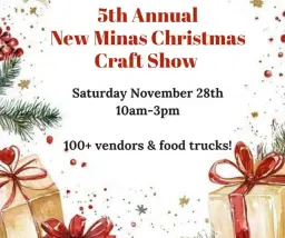 5th Annual New Minas Christmas Craft Show