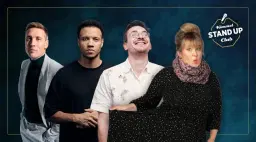 La 18.4 Kimmel Stand Up Club: Mikko Vaismaa, Joel Makengo, Leena Kuitunen, Amir Amokrane