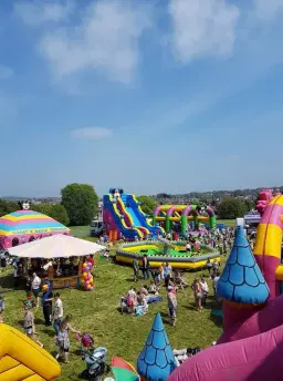 Inverness inflatable theme park