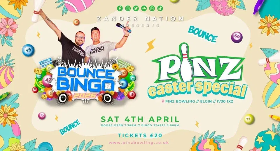 Zander Nation: Bounce Bingo Live at Pinz!