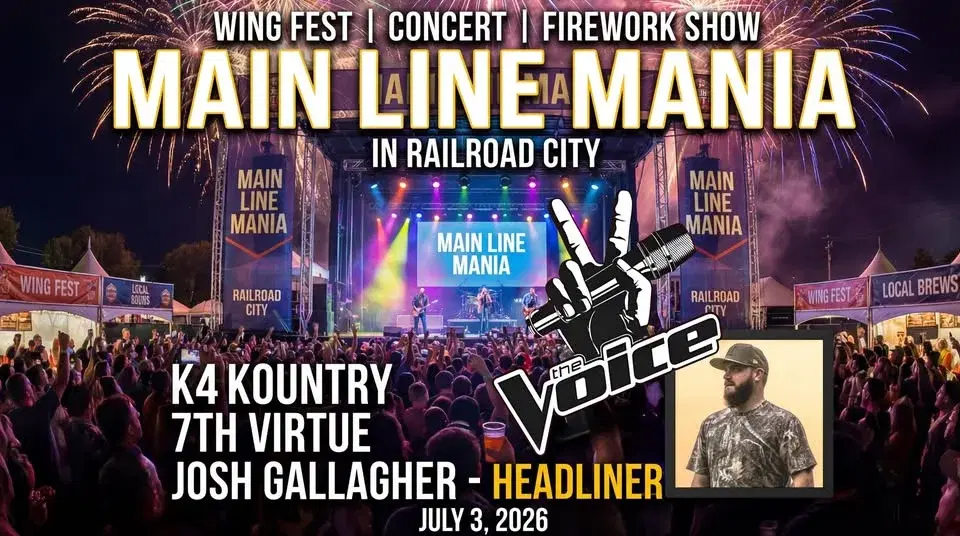 Main Line Mania | Wing Fest & Firework Show | Concert!