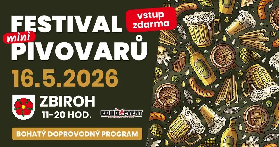 FESTIVAL MINIPIVOVARŮ Zbiroh 2026