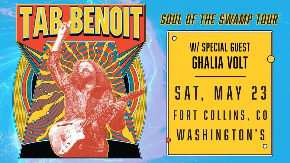 Tab Benoit with special guest The Ghalia Volt Band
