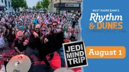 West Shore Bank Rhythm and Dunes Features Jedi Mind Trip