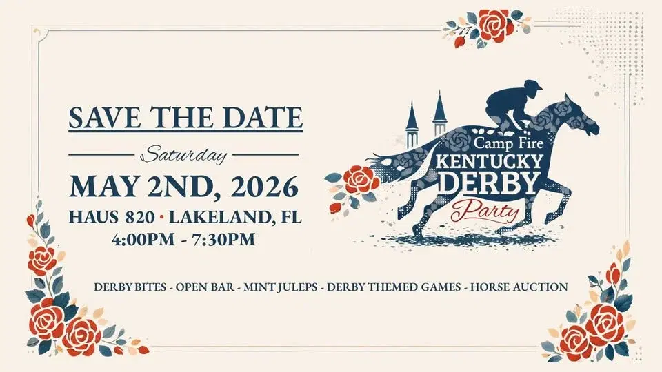 Camp Fire - Kentucky Derby Party