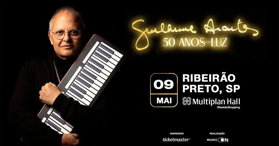 RIBEIRÃO PRETO | 09.MAI - GUILHERME ARANTES: 50 ANOS-LUZ