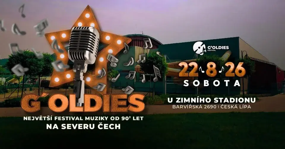 OPEN AIR - G'oldies // Největší Oldies párty na ČESKOLIPSKU!!