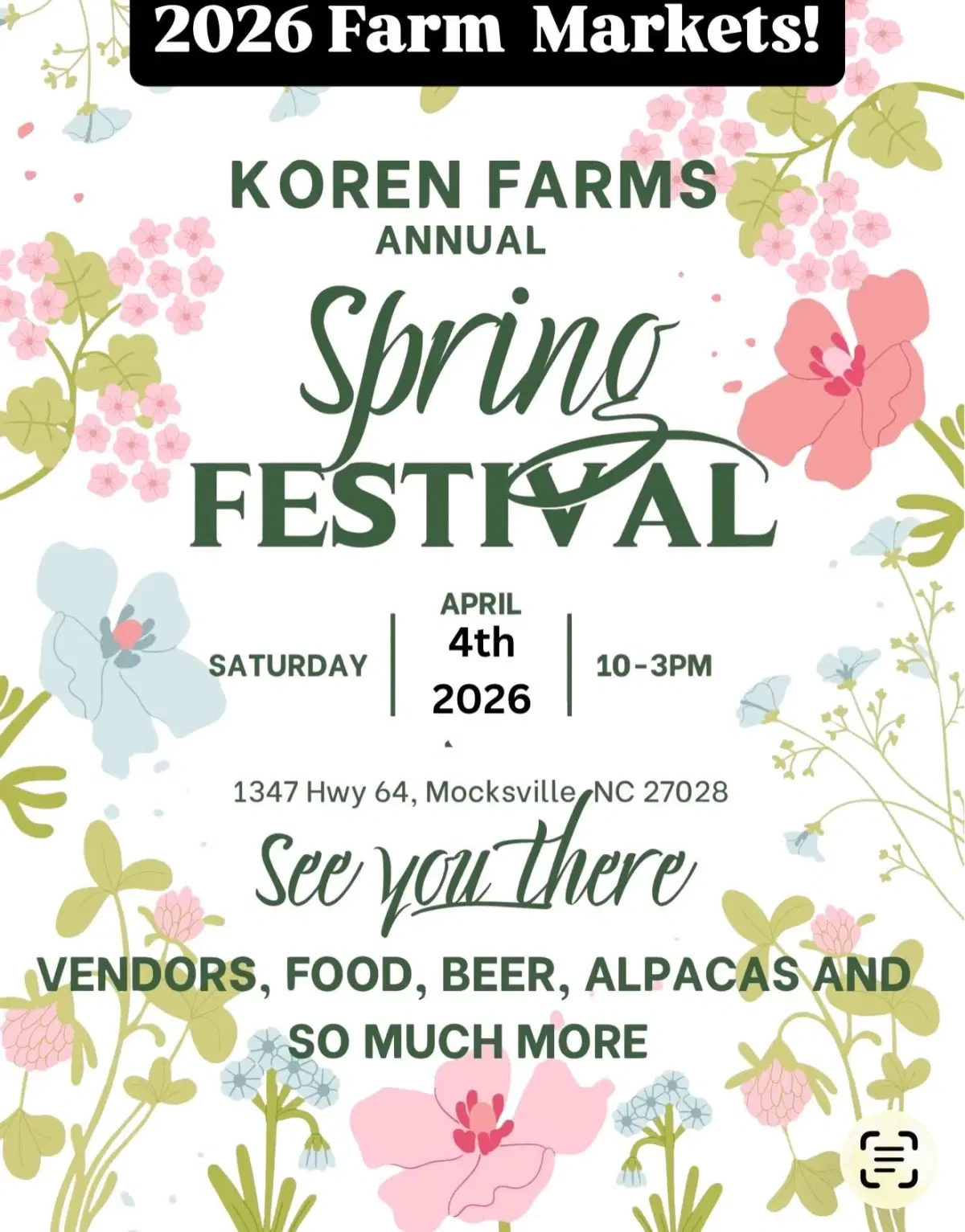 Koren Farms Annual Spring Festival!