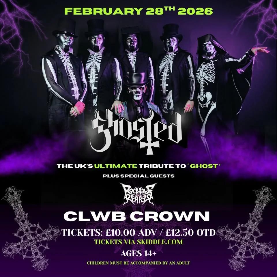 GHOSTED + SUPPORT | TRIBUTE NIGHT