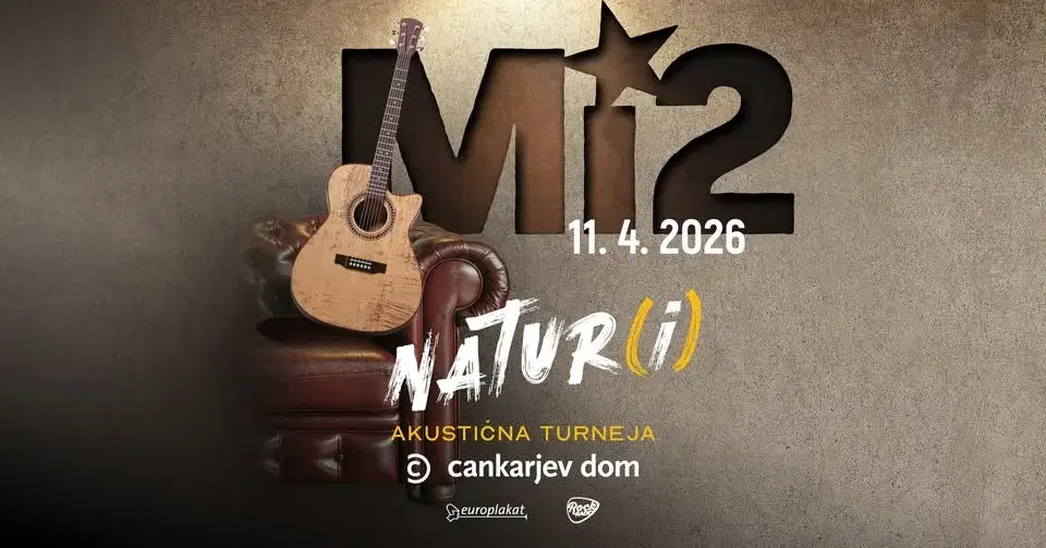 Mi2 v Cankarjevem domu // Akustična turneja Natur(i) // 11. 4.