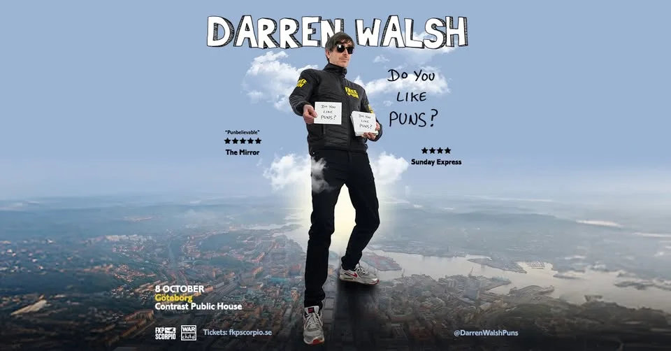 Darren Walsh - Do you Like Puns? | Göteborg