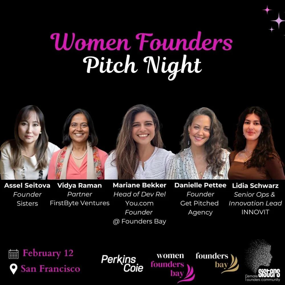 Women Founders Pitch Night
