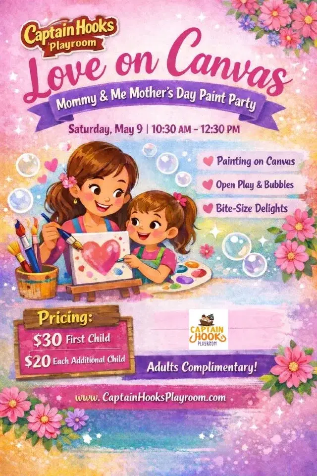 Mommy & Me Motherâs Day Paintđș