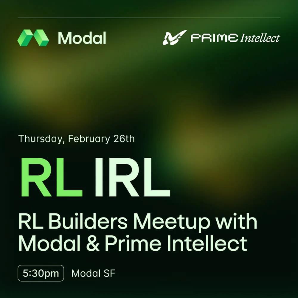 Reinforcement Learning with Modal and Prime Intellect