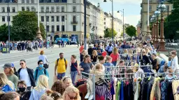 LOPPELINDA på DRONNING LOUISES BRO - Maj Marked!