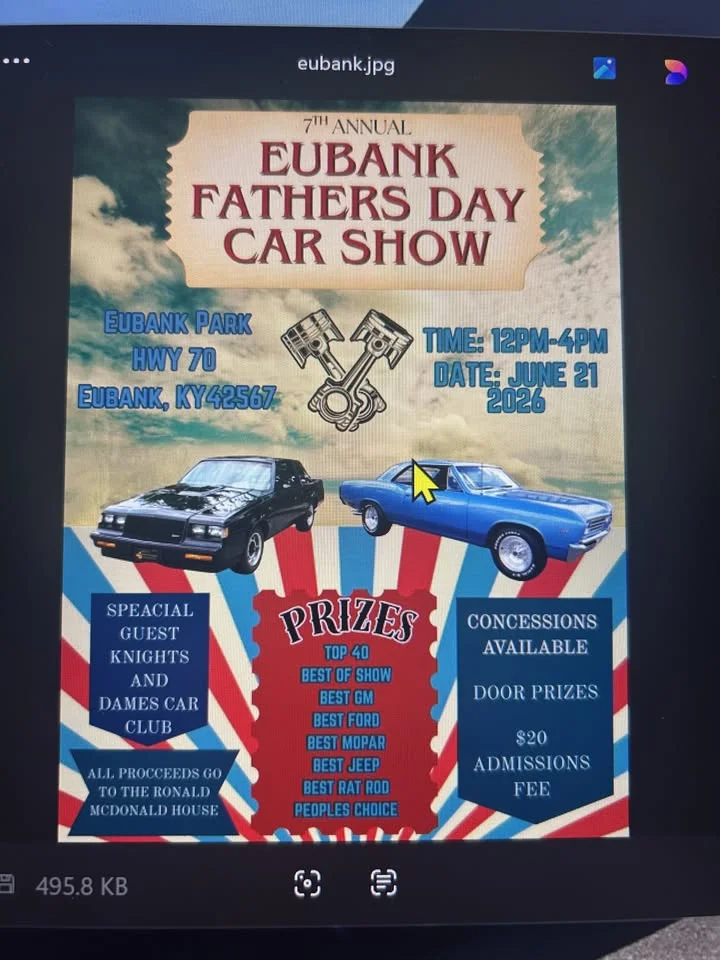 Eubank Fatherâs Day car show
