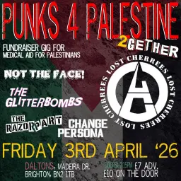 Punks 4 Palestine 2Gether @ Daltons (3rd April '26)
