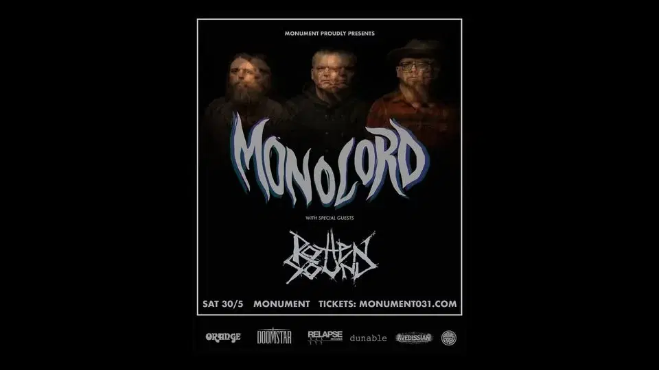 Monolord + Rotten Sound 30/5